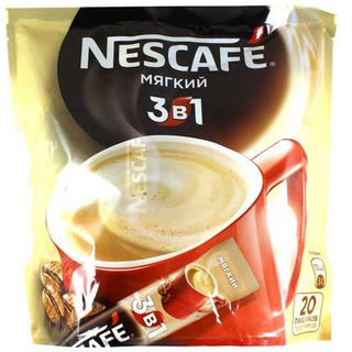 Кофе растворимый Nescafe 3в1 мягкий 20пак